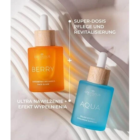 Cocosolis, Berry, revitalizing facial elixir, 50 ml
