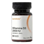 Sundose Vitamin D3 2000 IU, capsules, 60 pcs.