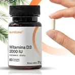 Sundose Vitamin D3 2000 IU, capsules, 60 pcs.