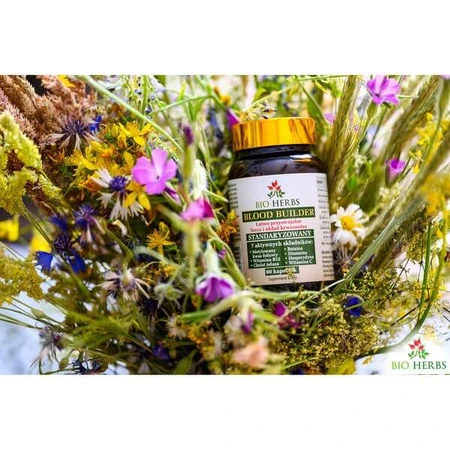 Bio Herbs Blood Builder, capsules, 60 pcs.