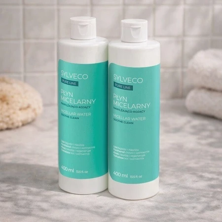 Sylveco Pure Line, lotion micellaire hydratante et apaisante, 400 ml