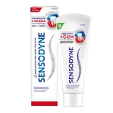 Sensodyne Sensitivity &amp; Gums Whitening, aufhellende Zahnpasta für empfindliche Zähne mit Fluorid, 75 ml