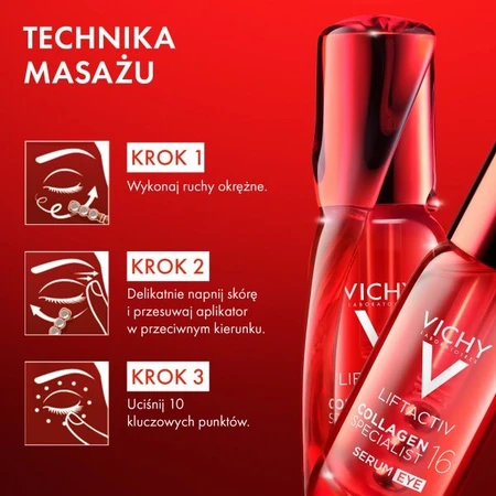 Vichy Liftactiv Collagen Specialist 16, Augenserum, 15 ml