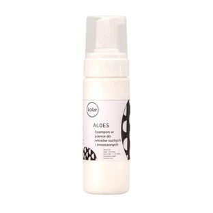 LaLe Aloe vera, Schaumshampoo für trockenes und geschädigtes Haar, 150 ml