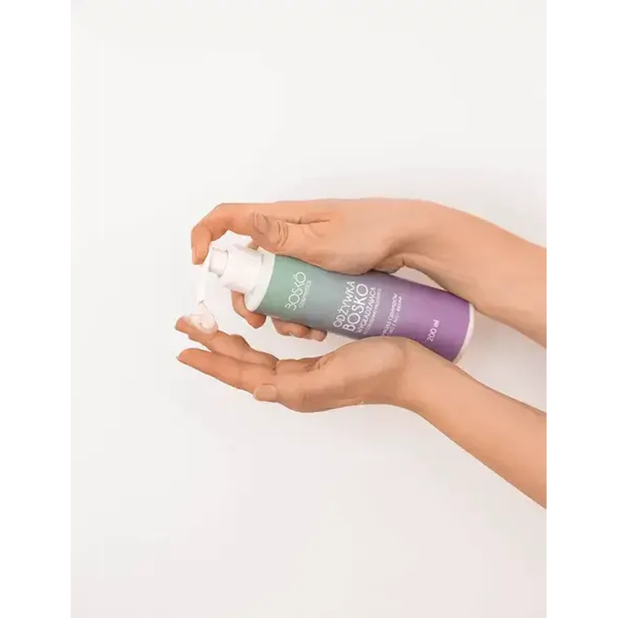 Bosko Cosmetics, Après-shampoing lissant pour les soins quotidiens, 200 ml