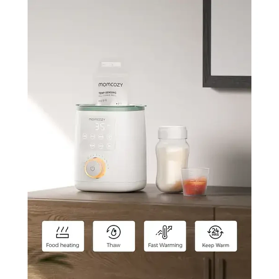 Momcozy MW02 Nutri Smart Analoge Zuigflesverwarmer, 1 st.