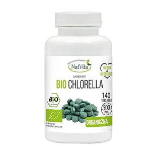 NatVita Bio Chlorella, comprimidos, 140 uds.