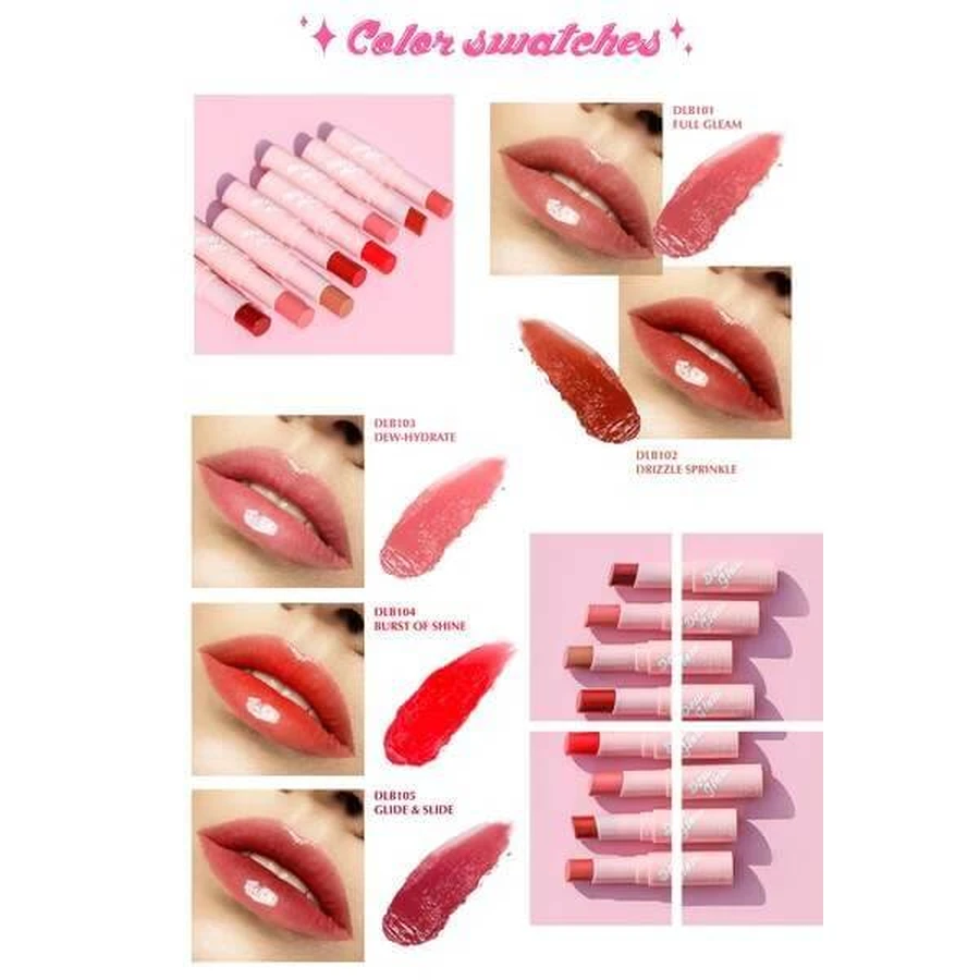 J.Cat Beauty, Feuchtigkeitsspendender Lippenbalsam, 103 Dew-Hydrate, 3,4 g