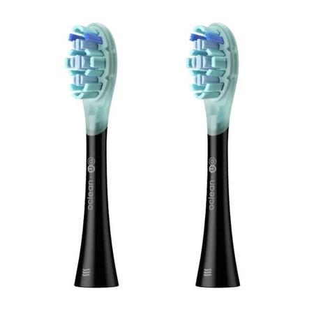 Oclean Ultra Gum Care, toothbrush tips, black, 2 pcs.