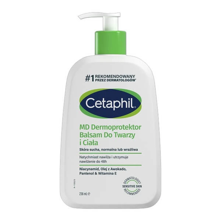 Cetaphil MD Dermoprotector, vochtinbrengende lotion voor gezicht en lichaam, 473 ml