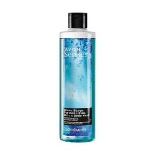 Avon Senses, Ocean Surge, gel limpiador corporal y capilar para él, 500 ml