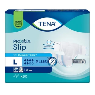TENA Slip ProSkin Plus, luiers, maat L, 30 stuks.
