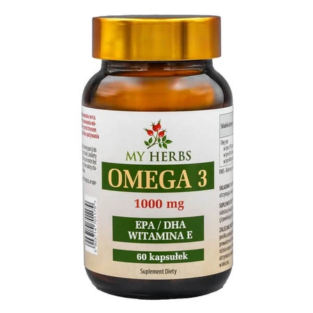 My Herbs Omega 3, gélules, 60 pcs.