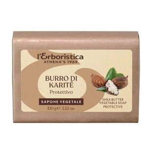 L'Erboristica, jabón vegetal con manteca de karité, 100 g