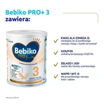 Set mit 2x Bebiko PRO+ 3, einer nahrhaften Milchnahrung für Babys ab 1 Jahr, 700 g