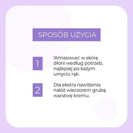Sylveco Pure Line, hand cream, regenerating, 50 ml