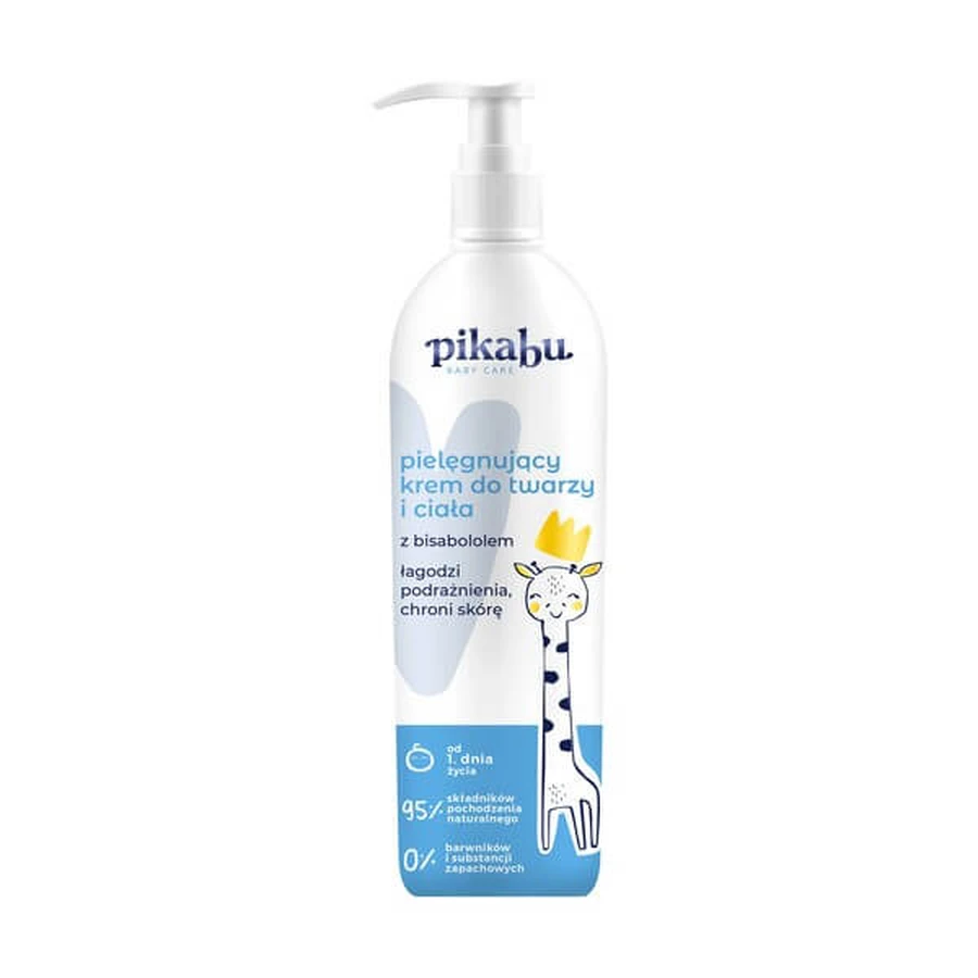 Pikabu Baby Care, crema nutritiva para la cara y el cuerpo, 300 ml