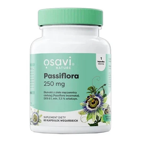 Osavi Passiflora 250 mg, Kapseln, 60 Stück.