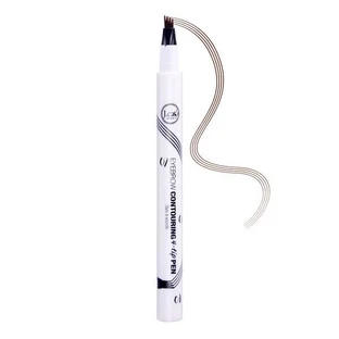 J.Cat Beauty Wenkbrauw Contouring 4 - Tip Pen, precisie wenkbrauw styling pen 102 Bruin, 1,5 g
