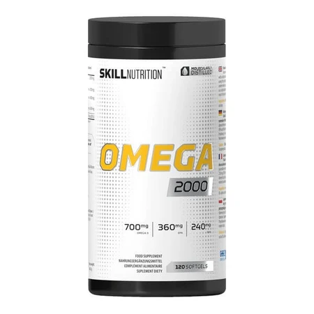 Skill Nutrition Omega 2000, Kapseln, 120 Stück.