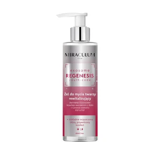 Miraculum Exosome Regenesis, gel limpiador facial revitalizante, 200 ml