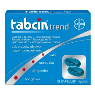 Tabcin Trend, cápsulas blandas, 12 uds.