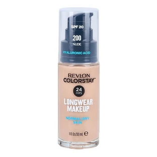 Revlon Colorstay Longwear Makeup SPF 20, pump foundation for normal to dry skin, 200 Nude, 30 ml.