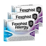 Lote de 3x Fexahist Alergia, 120 mg, comprimidos recubiertos con película, 10 uds.
