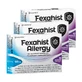 Set mit 3x Fexahist Allergie, 120 mg, Filmtabletten, 10 Stück.