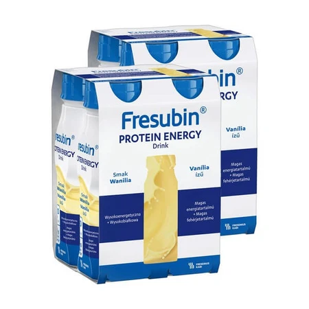 Set of 2x Fresubin Protein Energy Drink vanilla flavor, liquid, 4 x 200 ml