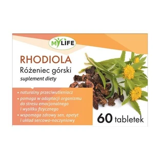 My Life, Rhodiola Rosacea, comprimidos, 60 uds.