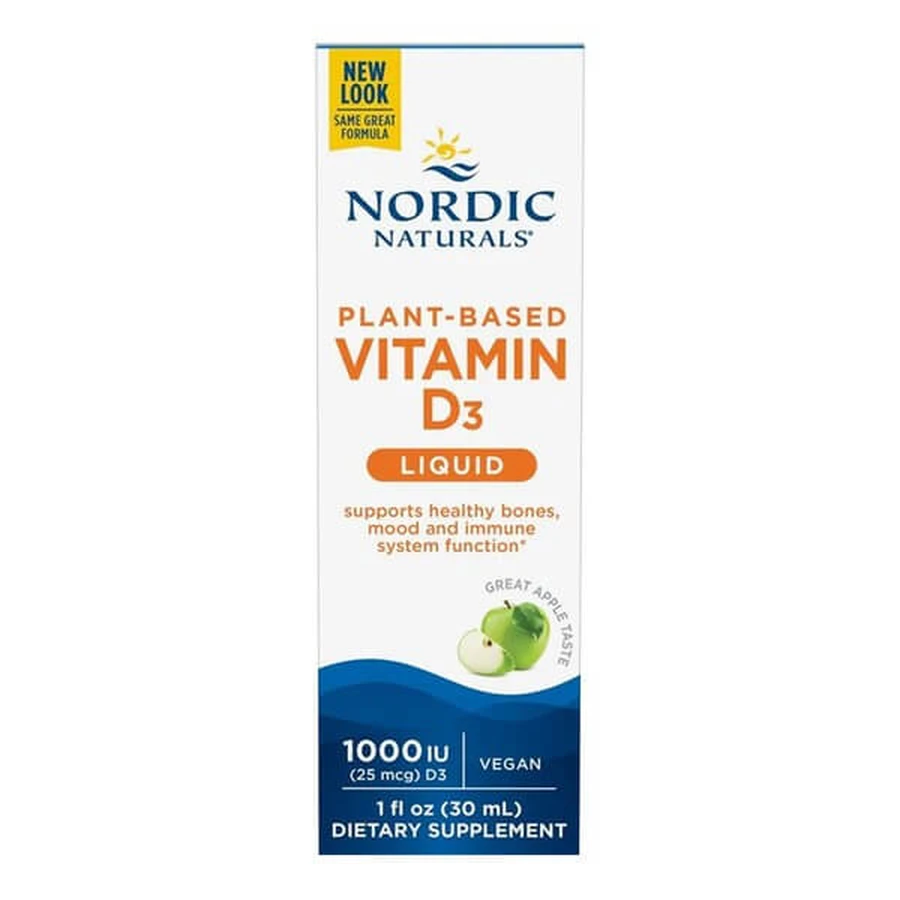 Nordic Naturals Vitamin D3 Vegan, liquid, 30 ml