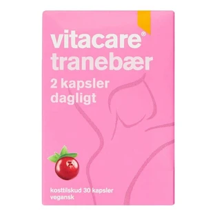 Vitacare Cranberry Sterk, capsules, 30 st.