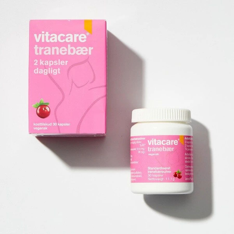 Vitacare Cranberry Sterk, capsules, 30 st.