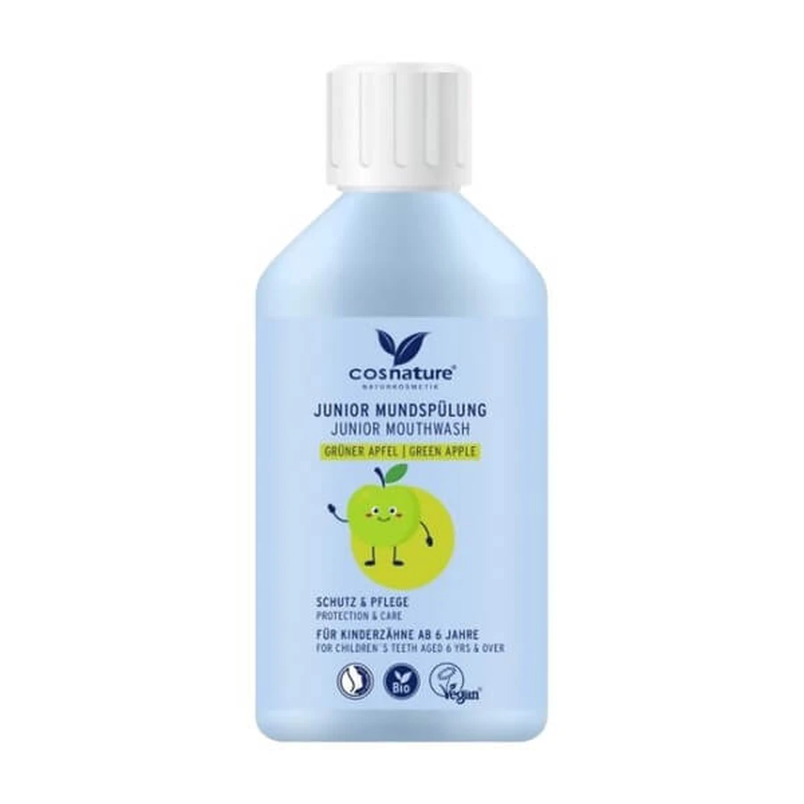 Cosnature, Mundspülung für Kinder, Apfel, 300 ml