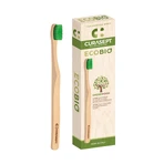 Curasept Ecobio, toothbrush, soft, wooden, 1 pc.