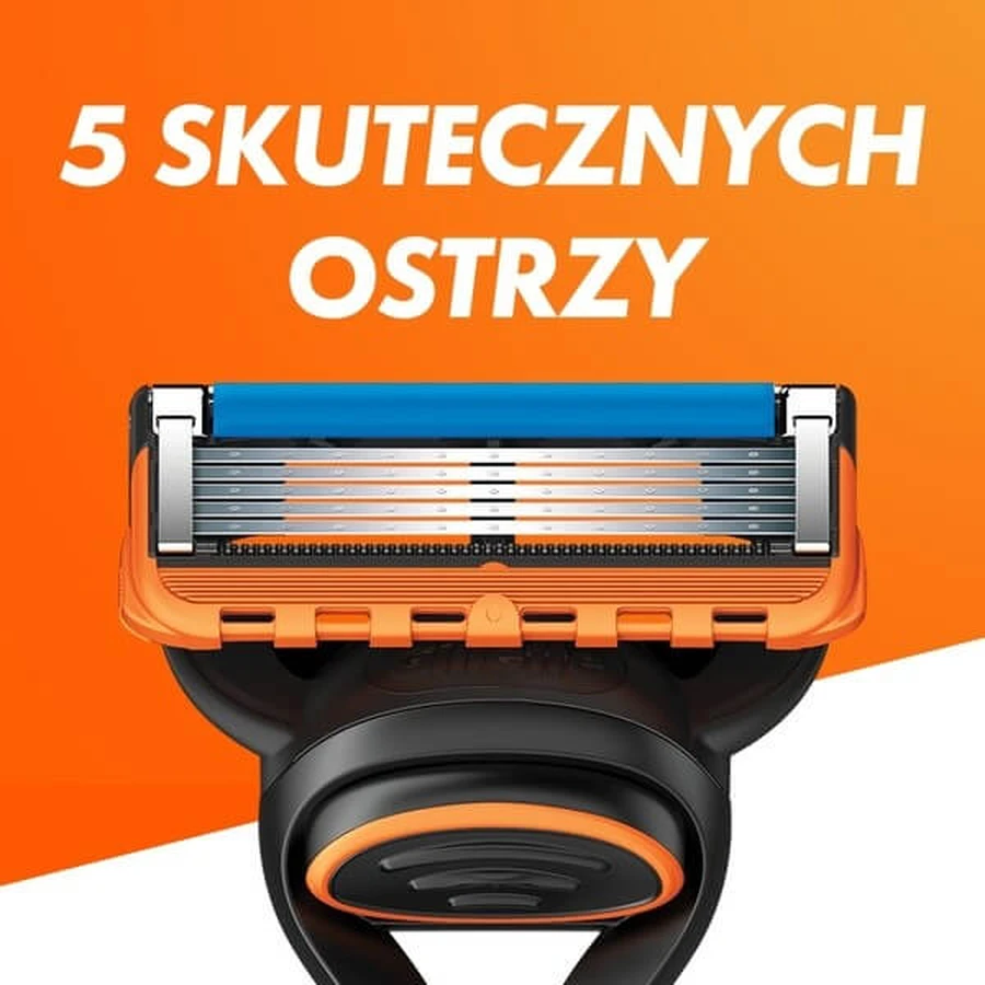 Gillette set, Fusion5 scheermes + Fusion, scheergel voor gevoelige huid, 200 ml