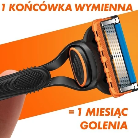 Gillette set, Fusion5 scheermes + Fusion, scheergel voor gevoelige huid, 200 ml