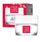 Hada Labo Tokyo Red V-Lifting crema facial ovalada, antiarrugas de día y de noche, 50 ml.