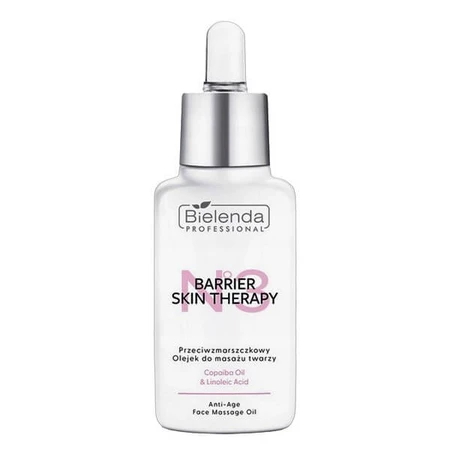 Bielenda Profesional, Barrier Skin Therapy, aceite de masaje facial antiarrugas, 30 ml