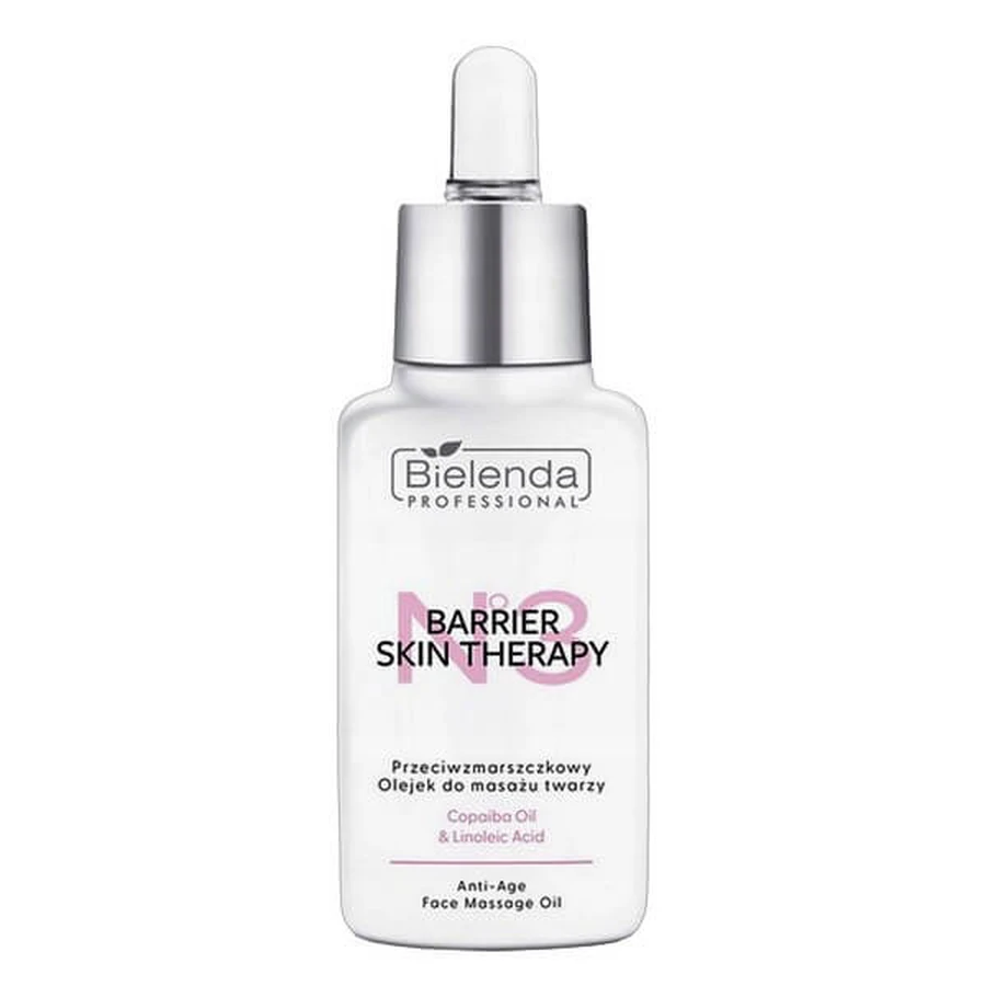 Bielenda Profesional, Barrier Skin Therapy, aceite de masaje facial antiarrugas, 30 ml