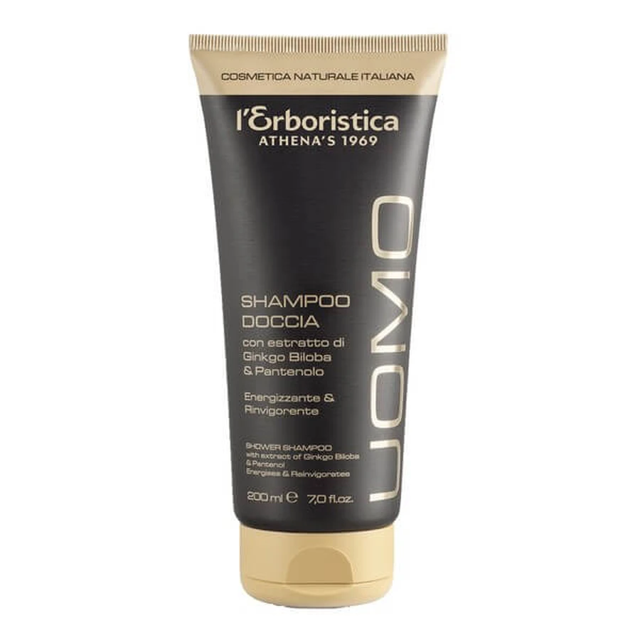 L'Erboristica Uomo, Shampoo, douchegel voor mannen, 200 ml