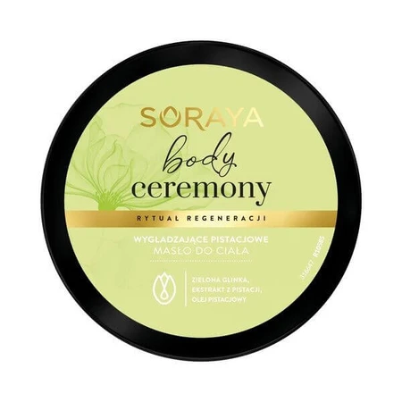 Soraya Body Ceremony, verzachtende pistache body butter, 200 ml