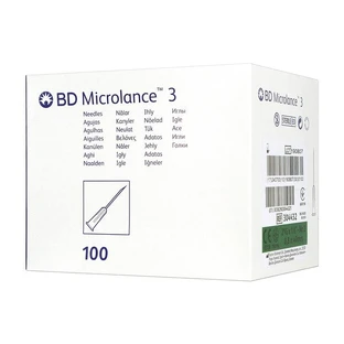 BD Microlance 3, ago, j.u., (0,8 x 40 mm), 100 pz.