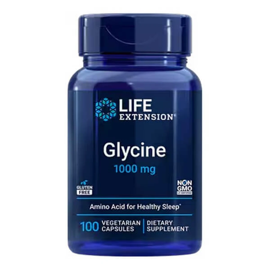 Life Extension Glycine 1000 mg, capsules, 100 st.