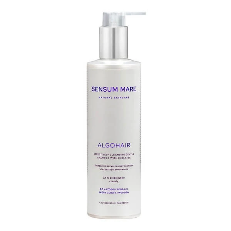 Algohair, effective cleansing shampoo for frequent use, 250 ml