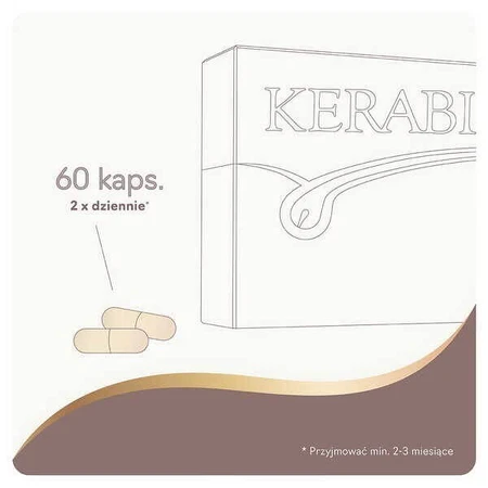 Kerabione Booster set, capsules, 30 pcs. + Kerabione, for hair, nails, skin, capsules, 60 pcs.