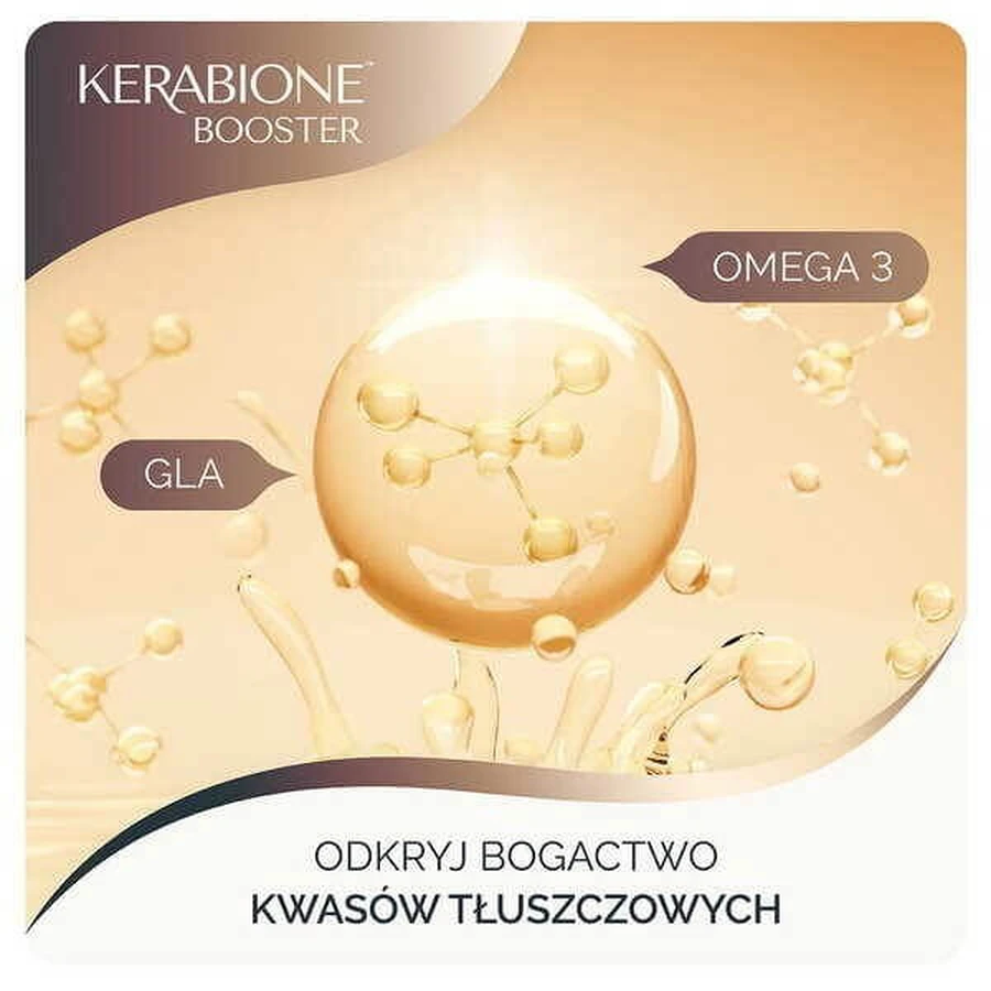 Kerabione Booster set, capsules, 30 pcs. + Kerabione, for hair, nails, skin, capsules, 60 pcs.