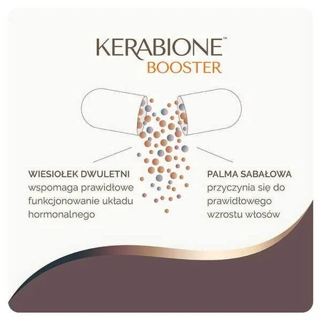 Kerabione Booster set, capsules, 30 pcs. + Kerabione, for hair, nails, skin, capsules, 60 pcs.
