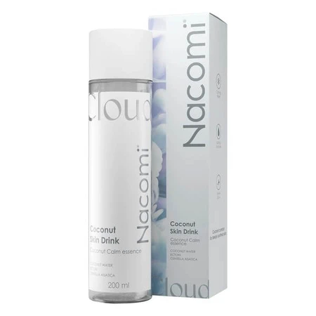 Nacomi Coconut Skin Drink, esencia facial calmante y suavizante, 200 ml